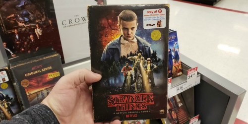 Stranger Things Season 1 Collector’s Edition Blu-ray + DVD Only $8 (Regularly $25)