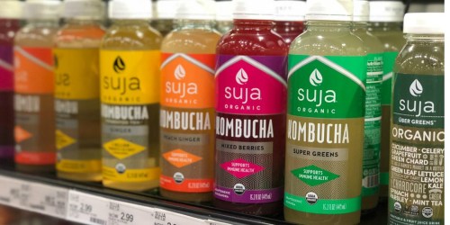 Free Suja Kombucha After Cash Back at Target