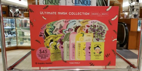 TONYMOLY 19-Piece Mask Set Only $9.99 (Just 52¢ Per Mask)