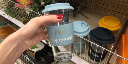 Glass Travel Mugs Only $3 at Target