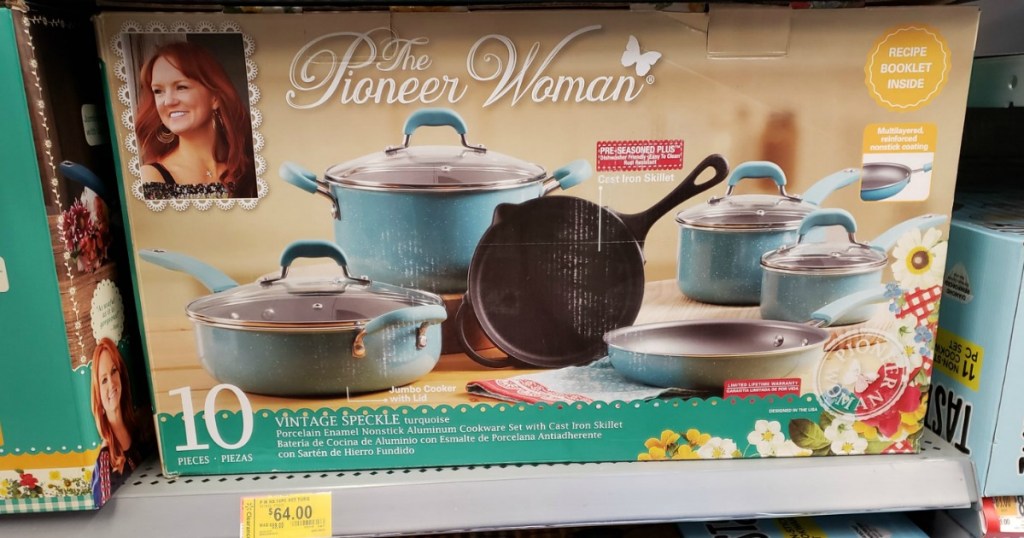 The Pioneer Woman Sweet Romance 1.05-Quart Enamel on Steel Mini Dutch Oven  with Lid, Set of 2 - Yahoo Shopping
