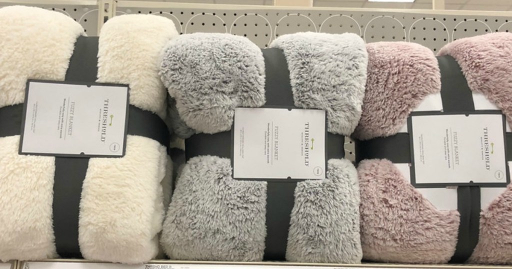 Threshold Fuzzy Blanket Only $10.49 at Target.com + More • Hip2Save