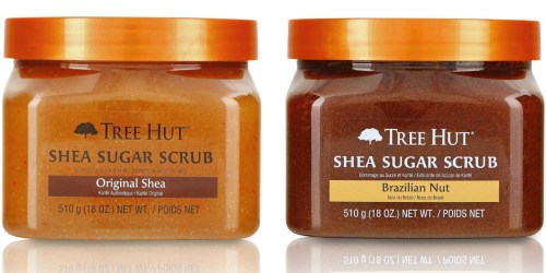 Amazon: Tree Hut Shea Sugar Scrub 3-Pack Just $9.60 (Only $3.20 Per Jar)