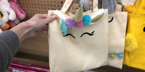 Unicorn & Duck Easter Totes Only $3.98 at Walmart