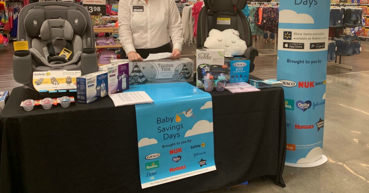walmart baby savings event 2019