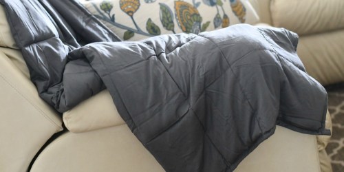 NEX 15-Pound Weighted Blanket Only $49.99 Shipped (Regularly $110)