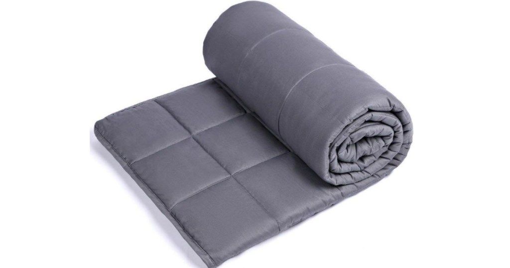 Amazon Sivio 15Pound Cotton Weighted Blanket Only 64.49 Shipped