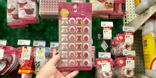 50% Off Wilton Valentine’s Cupcake Toppers & Icing at Target