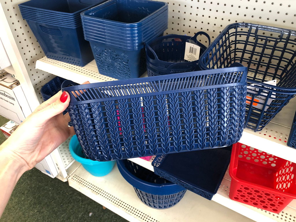 NEW Dollar Tree Storage Baskets Only $1.25, Choose From a Variety of  Colors & Styles!