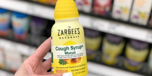Zarbee’s Naturals Adult Cough Syrup Only $1.99 After Cash Back at Target