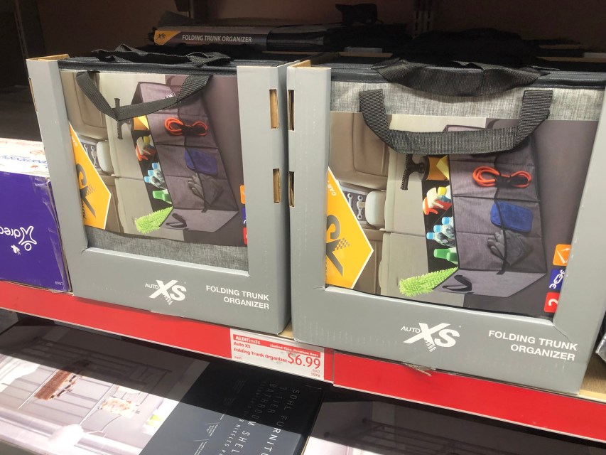 Auto XS Folding Trunk Organization Only $6.99 at ALDI + More