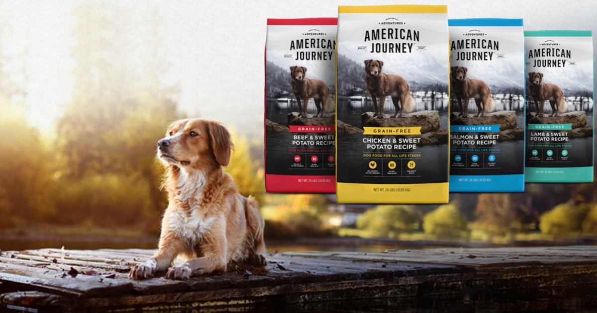 american journey dog food 24 lbs