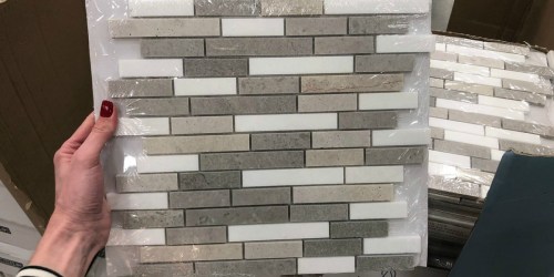 Mosaic Wall Tile Possibly as Low as $1.60 at Lowe’s (Regularly $8)