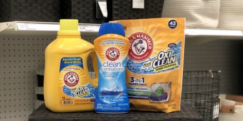 50% Off Arm & Hammer Laundry Detergent & Scent Booster After Target Gift Card