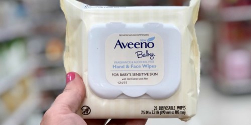High Value $2/1 Aveeno Baby Product Coupon = Sensitive Skin Wipes Only $1.47 at Walmart & More