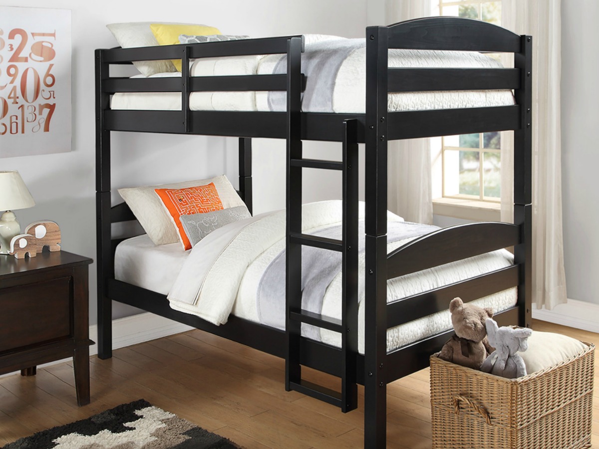 Gardens Twin Over Bunk Bed Set, Bunk Bed Sets With Mattresses