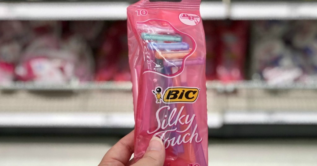 bic silky touch disposable razors at target