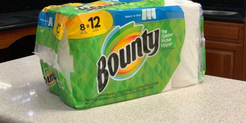 Bounty GIANT Rolls 8-Pack Just $6.79 Each After Target Gift Card