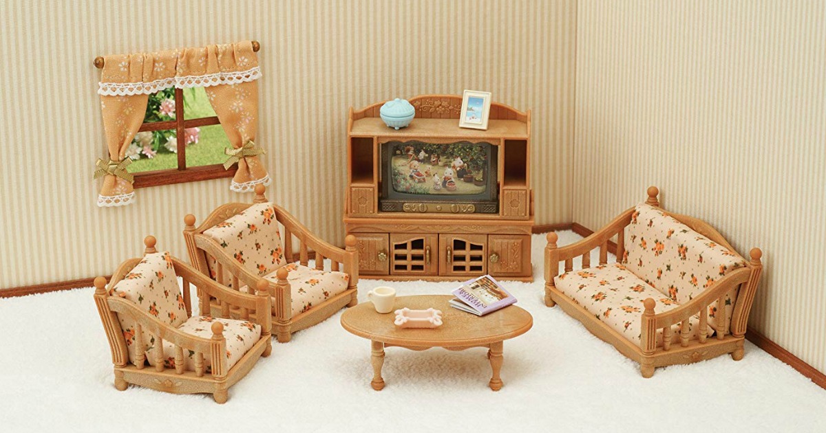 calico critters deluxe baby's nursery set