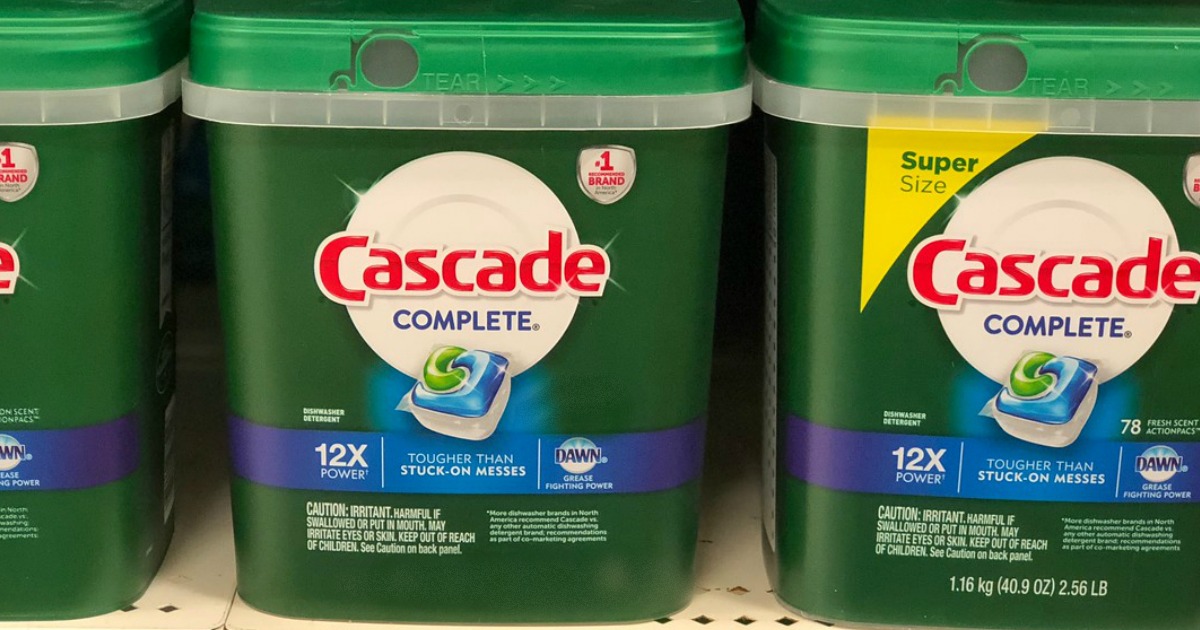 Amazon Cascade Complete 78Count ActionPacs Just 8.87 Shipped