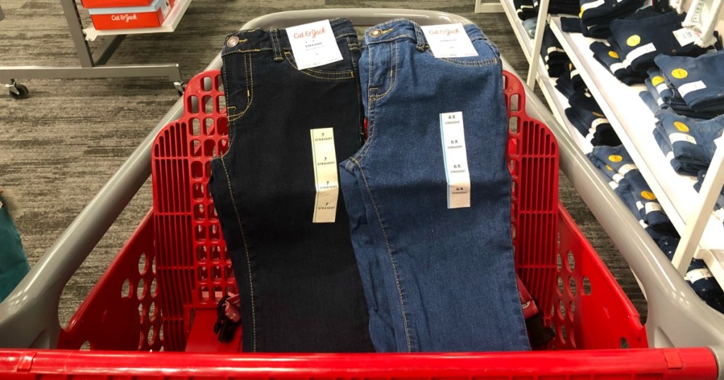 cat and jack jeans target store