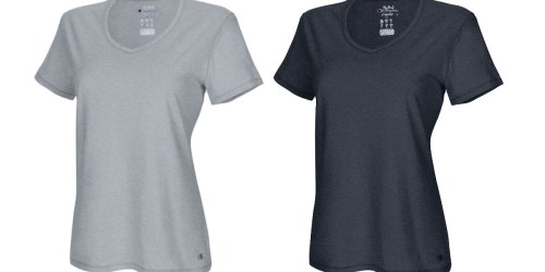 Champion Women’s V-Neck Tee Only $2.39 Shipped + More