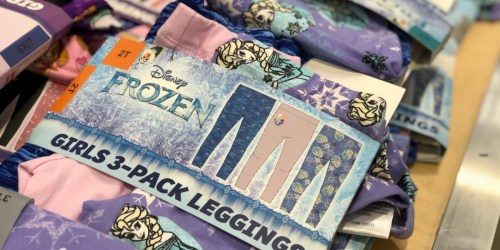 Disney Frozen Leggings 3-Pack Only $12.99 at Costco + More (In-Store Only)