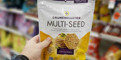 Crunchmaster Multi-Seed Crackers Only 50¢ After Cash Back at Target
