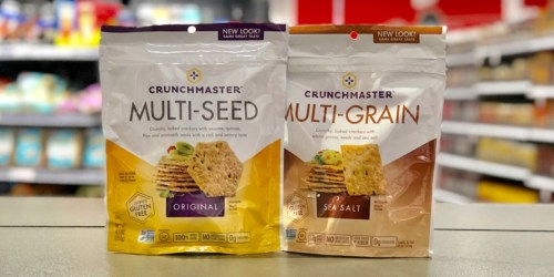 Better Than FREE Crunchmaster Crackers at Target After Cash Back