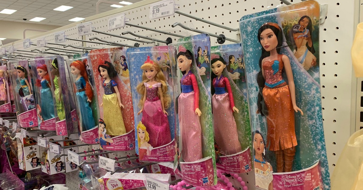 10 disney princess dolls