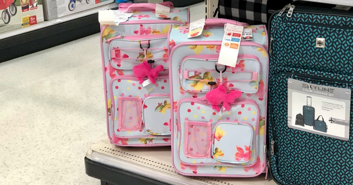 target luggage for kids