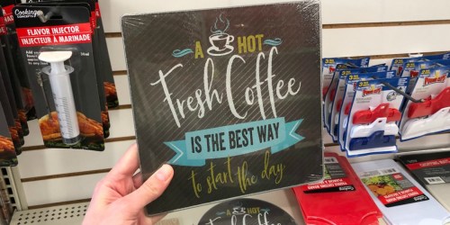 New Coffee Themed Kitchen Items Just $1 at Dollar Tree