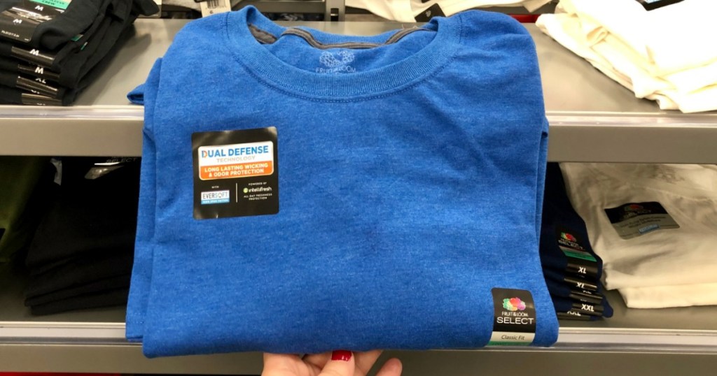 Fruit of the Loom Men's Tees Only $5 at Target (In-Store & Online)