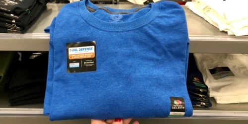 Fruit of the Loom Men’s Tees Only $5 at Target (In-Store & Online)