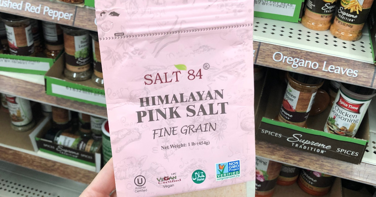 Himalayan Pink Sea Salt Only 1 at Dollar Tree