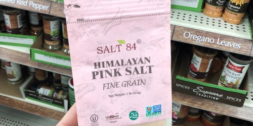 Himalayan Pink Sea Salt Only $1 at Dollar Tree
