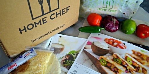 $30 Off First Home Chef Order (Low Carb & Vegetarian Options Available)