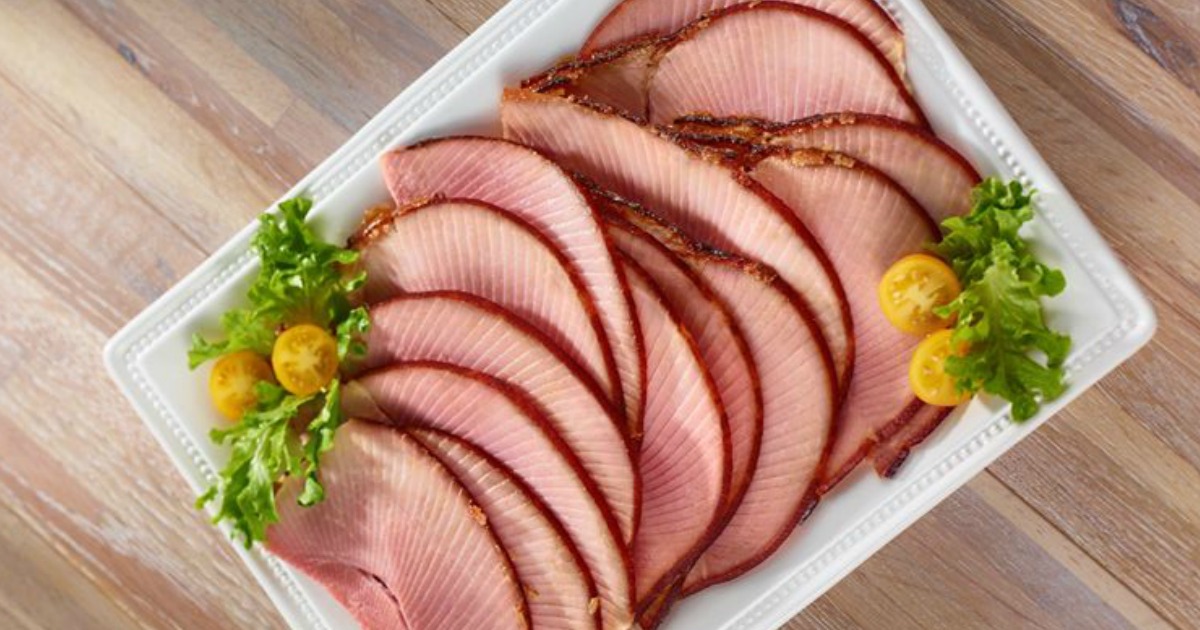 Buy One, Get One FREE Honey Baked Ham Slices by the Pound