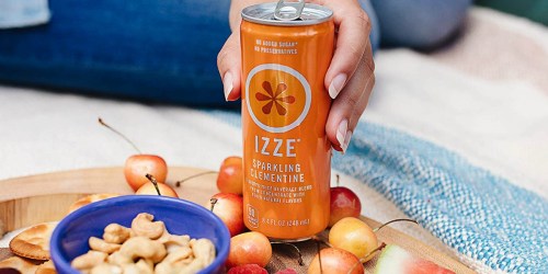 Amazon: IZZE Clementine Sparkling Juice 24-Pack Only $8.55 Shipped (Regularly $19)
