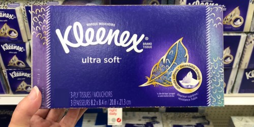 EIGHT Kleenex Tissues 120-Count Boxes Only $9.88 Shipped on Amazon (Just $1.24 Each)
