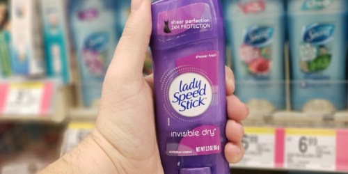 Speed Stick & Lady Speed Stick Deodorant Only 39¢ Each After Walgreens Rewards