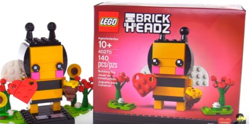 LEGO BrickHeadz Valentine’s Bee Only $6.99 (Ships w/$25 Amazon Order)