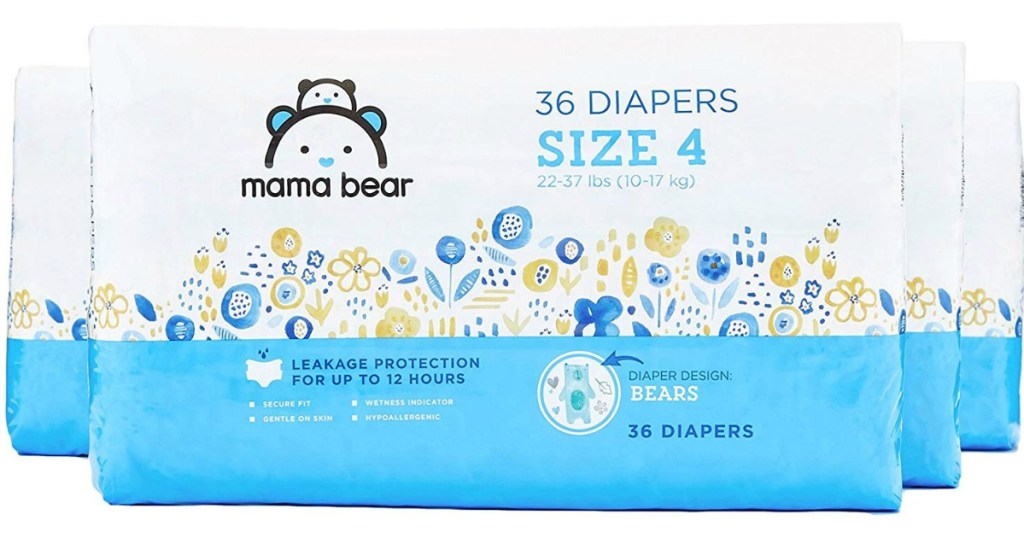 mama bear size 4 diapers