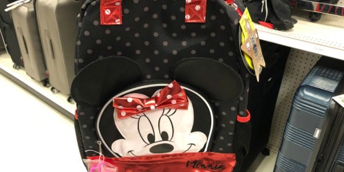 Minnie Mouse Kids Backpack w/ Lipgloss Possibly Only $5.98 at Target (Regularly $20)