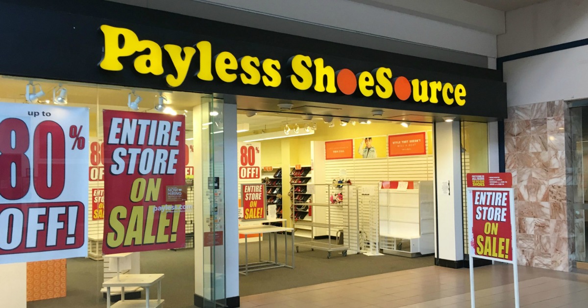 payless shoesource storefront