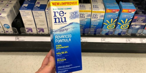 Renu Contact Lens Solution 12-oz. Bottle Only 89¢ on Walgreens.com (Regularly $9)