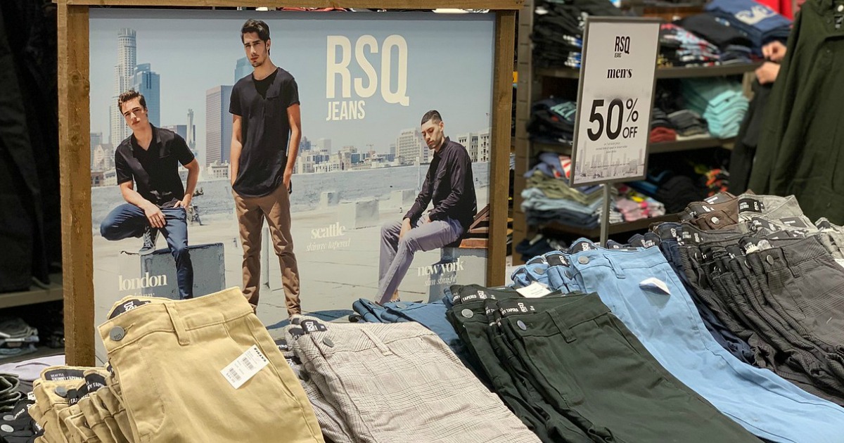 RSQ Men's Jeans Only $6.89 Shipped (Regularly $50) & More