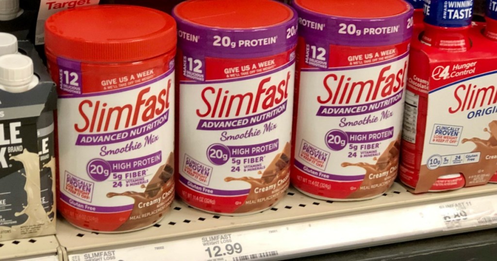 SlimFast Advanced Nutrition Smoothie Mix Only 6.60 Each After Cash