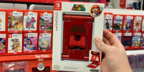 Nintendo Switch Super Mario Metal Red Stand Only $10.49 at Target