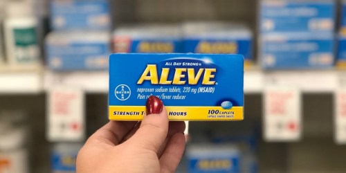 Aleve Pain Reliever 100-Count Just $5.99 Shipped on Walgreens.com (Regularly $12)